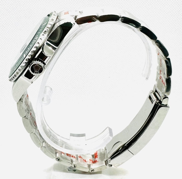 Relógio masculino linha premium modelo submariner Hulk automático pulseira de aço inoxidavel oyster 904L a prova d’água