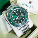 Relógio masculino linha premium modelo submariner Hulk automático pulseira de aço inoxidavel oyster 904L a prova d’água